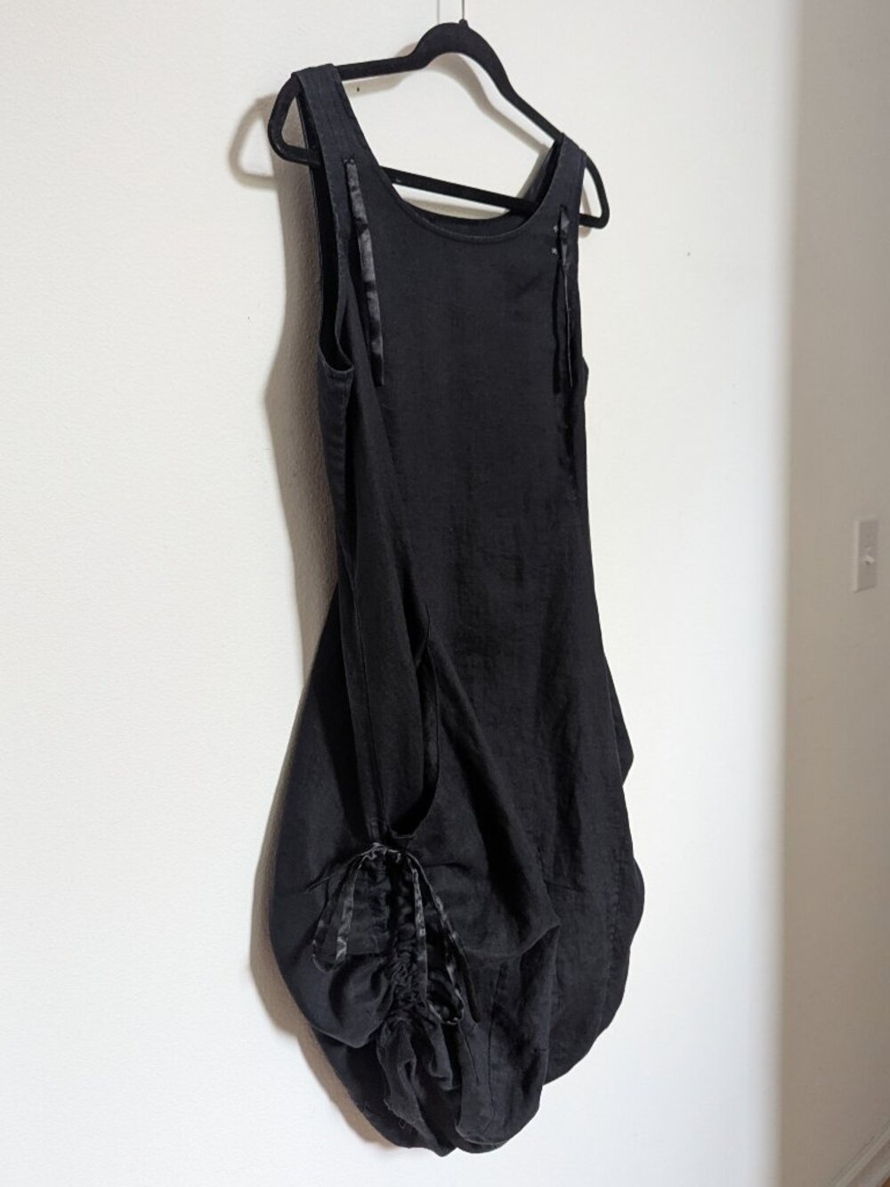 Lagenlook 100% Linen Bubble Hem Dress